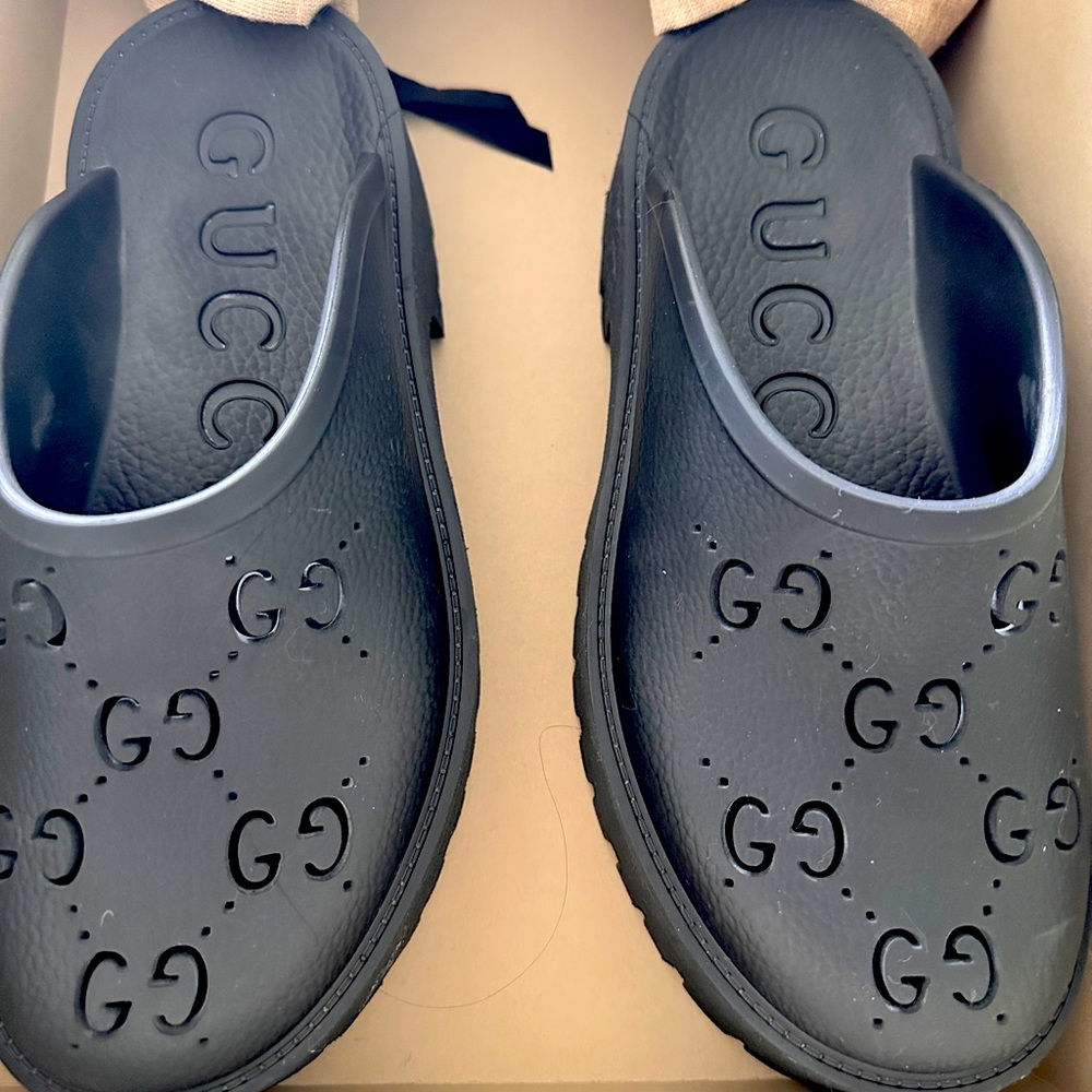 Gucci Rubber Mules